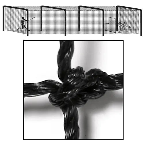 Pro Batting Tunnel Net 70x14x12
