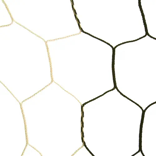 Hexagonal Soccer Net - 8'H x 24'W x 3'D x 8.5'B
