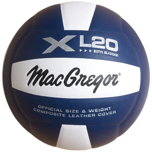MacGregor® XL20 Composite Indoor VolleyballNavy/White