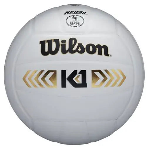 Wilson K1 Gold VolleyballRed/White/Navy
