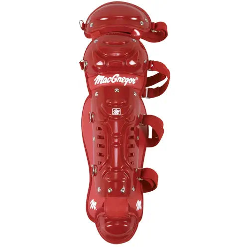 MacGregor B64 Double Knee Yth Leg GuardScarlet