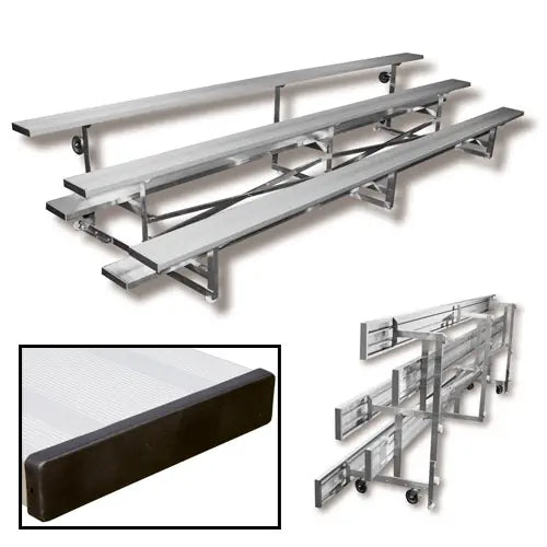 2 Row 21' Tip n' Roll Bleacher (seats 28